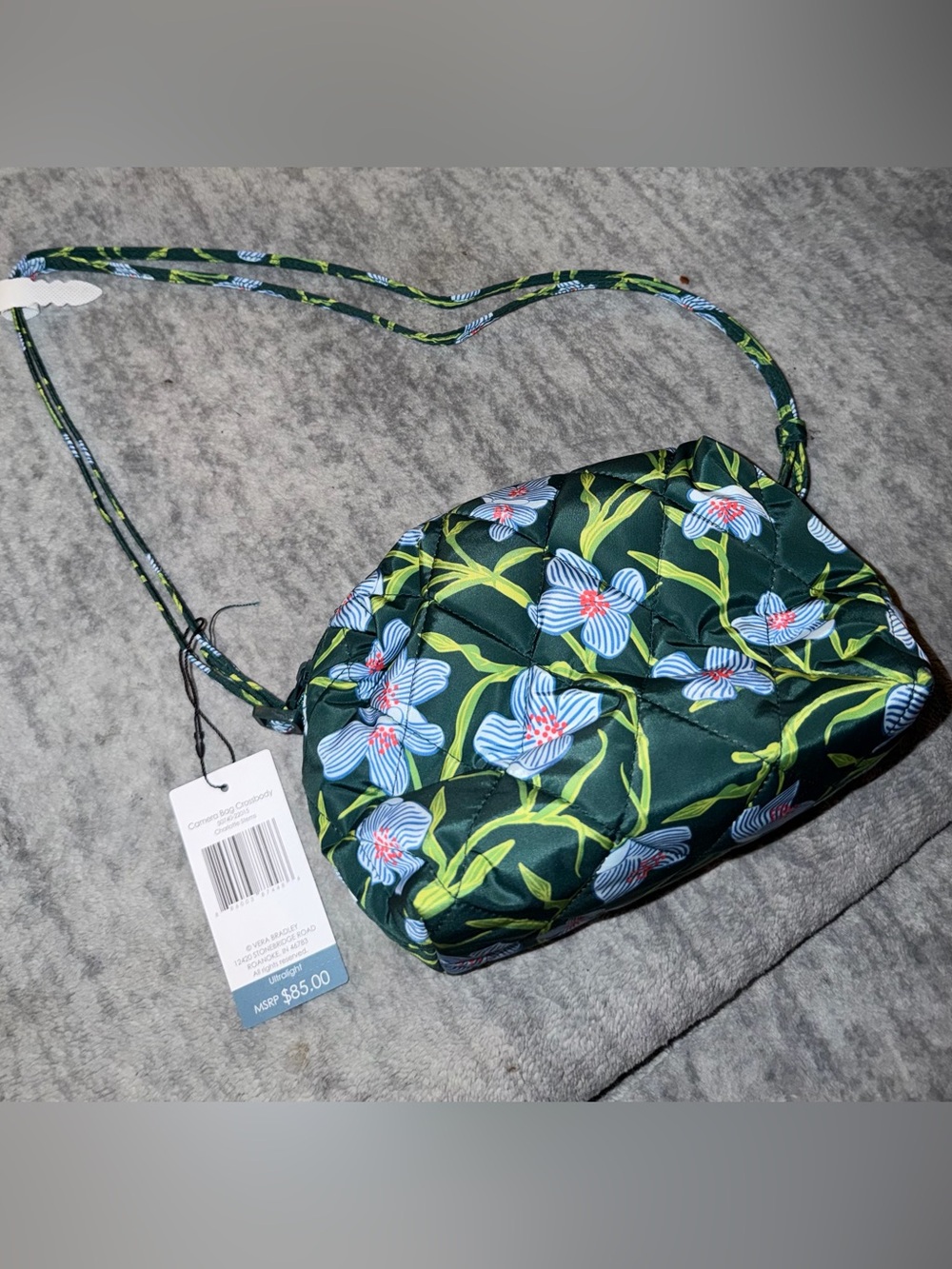 NWT Vera Bradley Camera Bag Crossbody in Ultralight